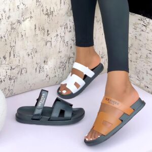 Hermes Rubber Slippers