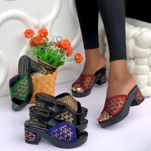 LEMINYA STONE SLIPPERS