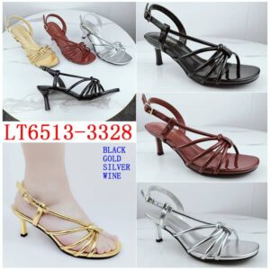 STRIPES HEEL SANDAL