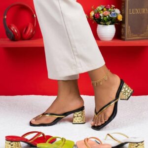 LUSHY HEEL SLIPPERS